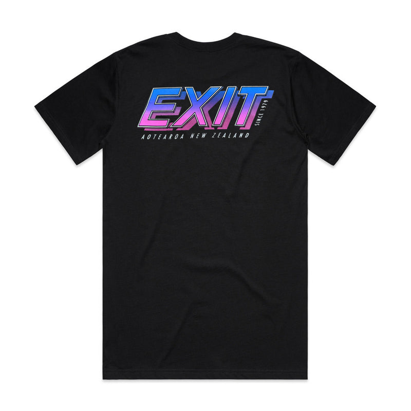 Load image into Gallery viewer, Exit Surf Fade Tee - Black
