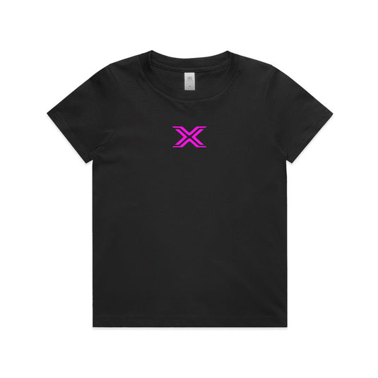 Exit Surf Youth Fade Tee - Black