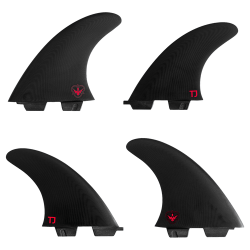 Flying Diamonds Taylor Jenson Quad Fins - FCSII
