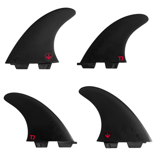 Flying Diamonds Taylor Jenson Quad Fins - FCSII
