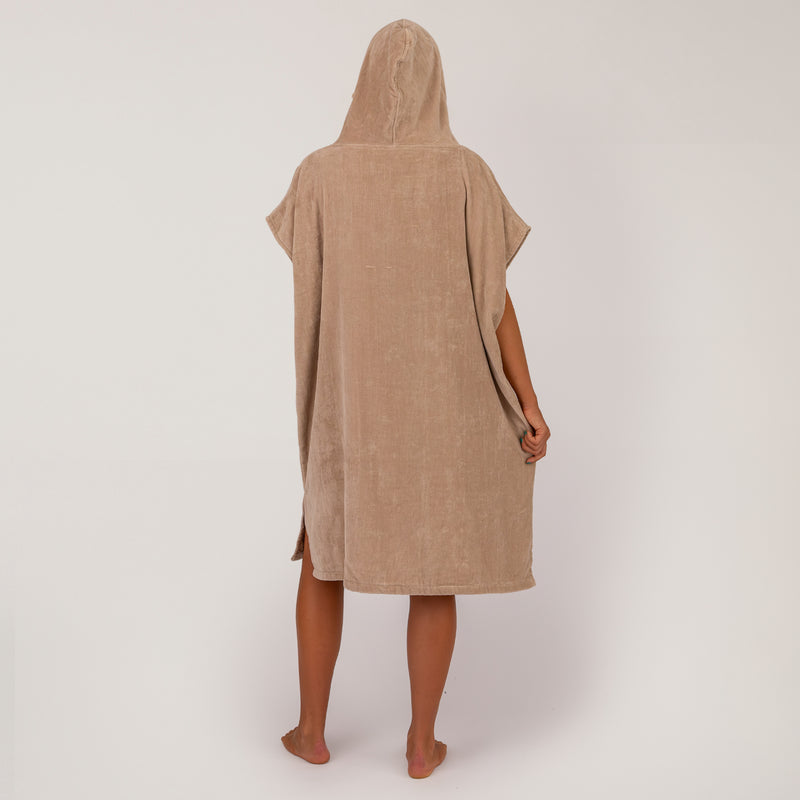 Load image into Gallery viewer, O&amp;E Ladies Daydream Hooded Poncho
