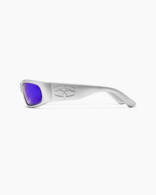 Ritual Vision Parasite - Matte Chrome/Blue Reflective Polarized