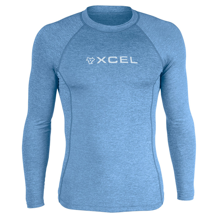 Load image into Gallery viewer, Xcel Premium Stretch L/S U.V Top - Heather Cascade
