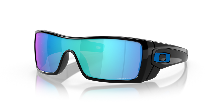 Load image into Gallery viewer, Oakley Batwolf Polished Black w/ Prizm Sapphire
