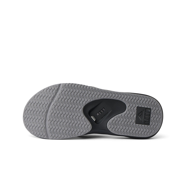 Load image into Gallery viewer, Reef Cushion Fanning Jandal - Black
