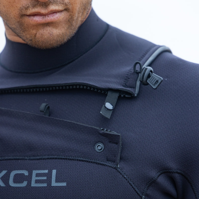 Load image into Gallery viewer, Xcel Comp + 3/2 Fullsuit - Black
