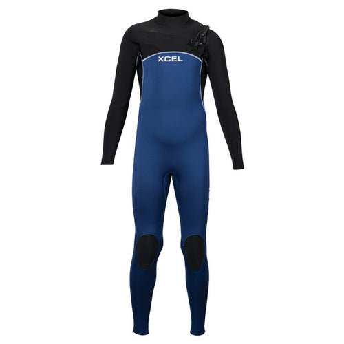 Xcel Youth Comp 4/3mm Fullsuit - Navy/Black