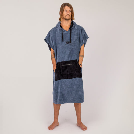 O&E Daybreak Mens Hooded Poncho