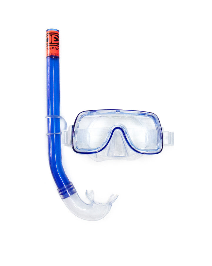 Load image into Gallery viewer, O&amp;E Free Dive Boys Mask &amp; Snorkel
