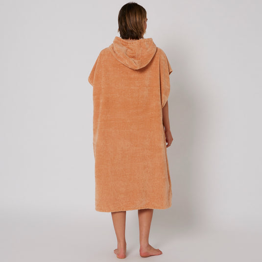 O&E Ladies Honey Hooded Poncho