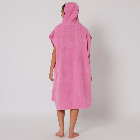 O&E Ladies Honey Hooded Poncho