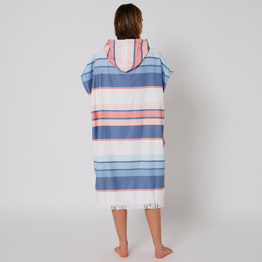 O&E Ladies Sunkissed Lightweight Hooded Poncho