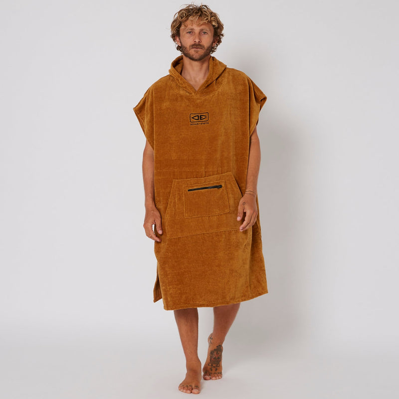 Load image into Gallery viewer, O&amp;E Corp Mens Hooded Poncho
