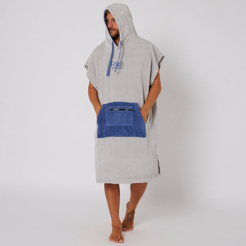 Load image into Gallery viewer, O&amp;E Daybreak Mens Hooded Poncho
