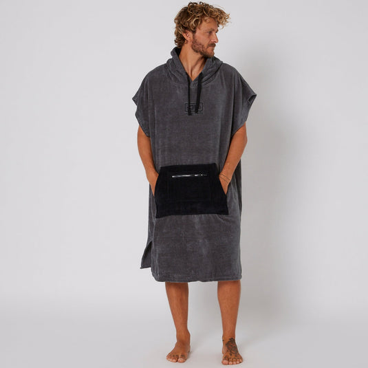 O&E Daybreak Mens Hooded Poncho