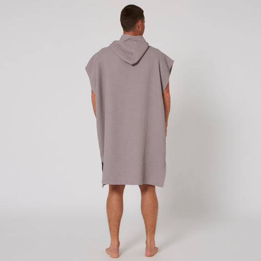 O&E Mens Waffle Poncho