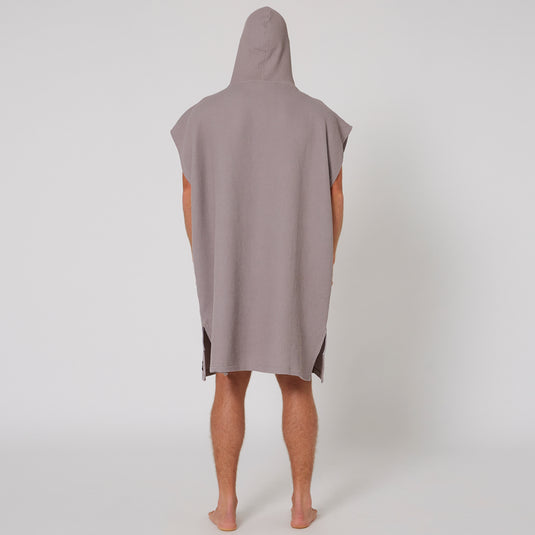 O&E Mens Waffle Poncho
