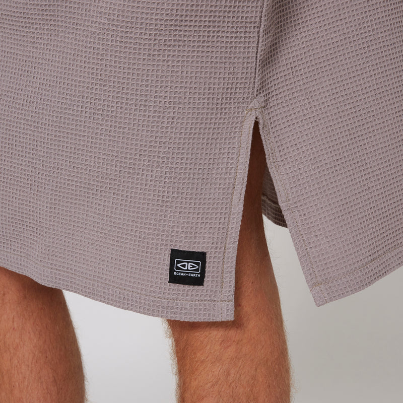 Load image into Gallery viewer, O&amp;E Mens Waffle Poncho
