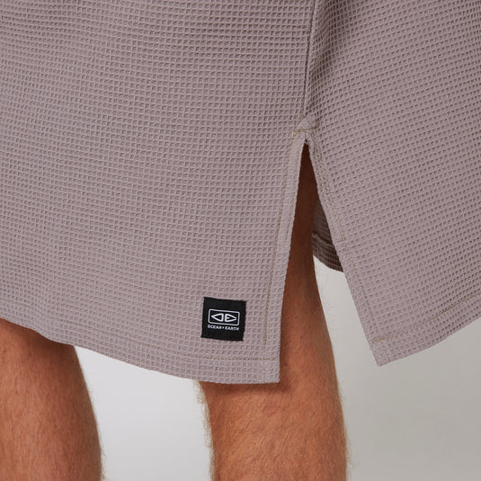 O&E Mens Waffle Poncho