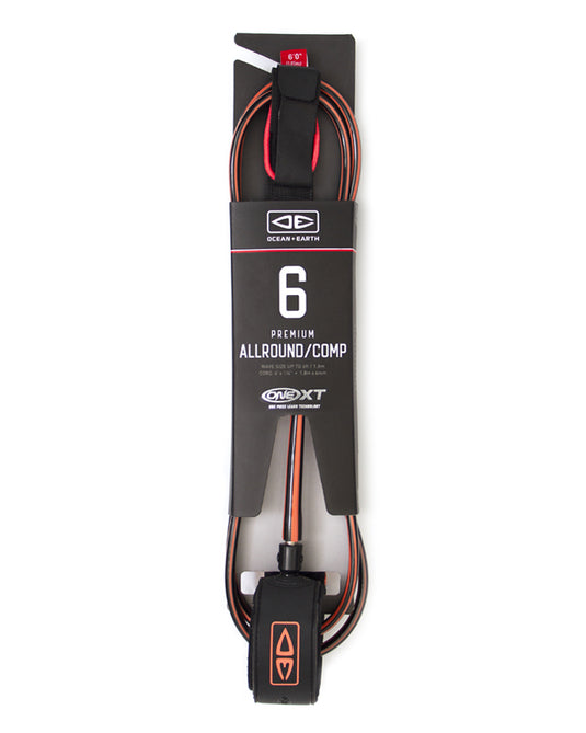 O&E All Round XT Comp 6'0" One Piece Leash