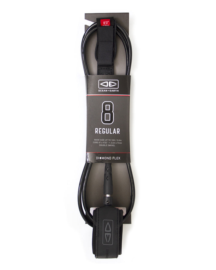 Load image into Gallery viewer, O&amp;E Regular 8&#39;0&quot; Moulded Leash
