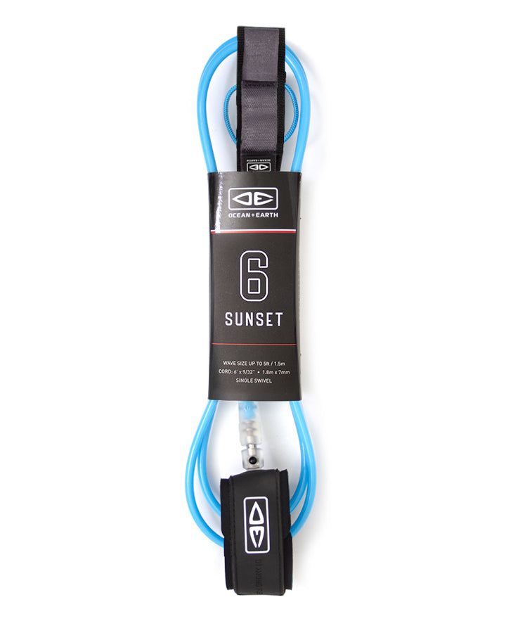 Load image into Gallery viewer, O&amp;E Sunset 6&#39;0&quot; Moulded Leash
