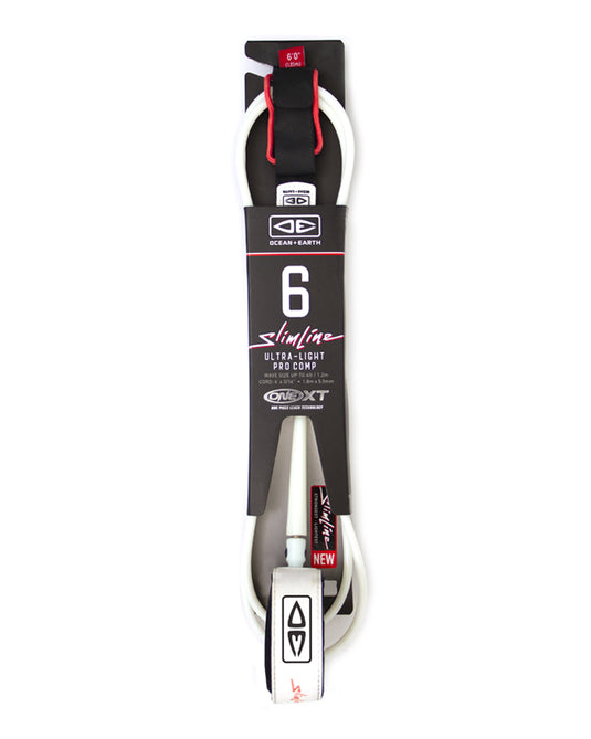 O&E Slim Line ONE-XT Pro Comp 6'0 Leash