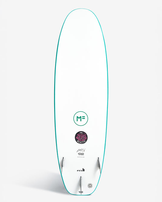Mick Fanning Beastie Epoxy-Lam - Jade