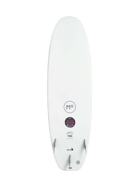 Mick Fanning Beastie Epoxy-Lam - White