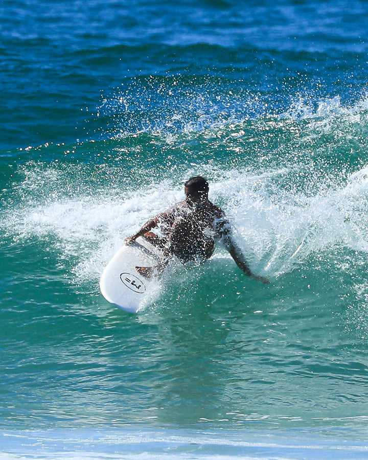 Load image into Gallery viewer, Mick Fanning Beastie Epoxy-Lam - White
