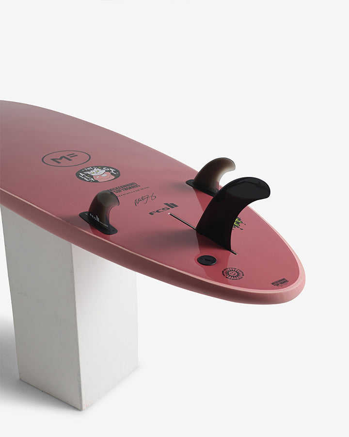 Load image into Gallery viewer, Mick Fanning Alley Cat Supersoft - Coral/Merlot
