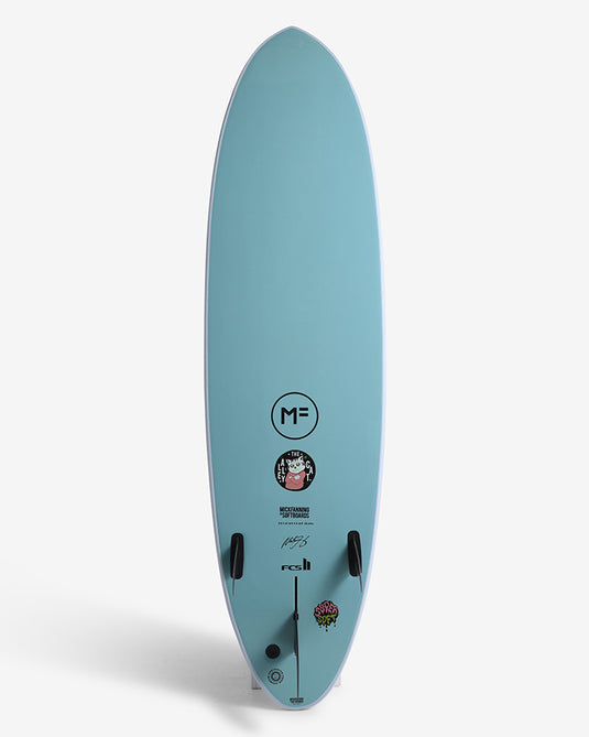 Mick Fanning Alley Cat Super Soft - Sky/Teal
