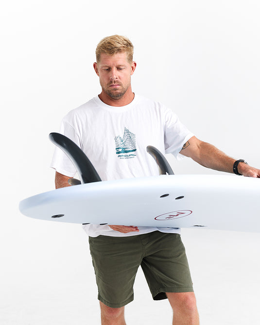Mick Fanning Alley Cat Super Soft - Sky/Teal