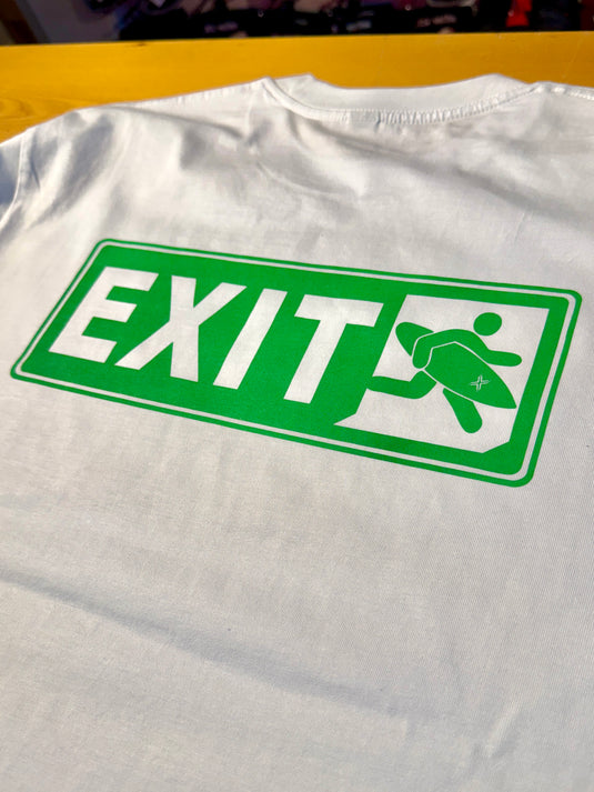 Exit Surf Ladies Emergency Exit Sign Tee