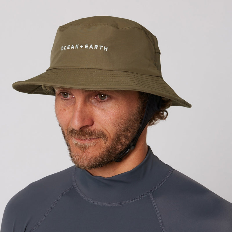 Load image into Gallery viewer, O&amp;E Bingin Soft Peak Surf Hat
