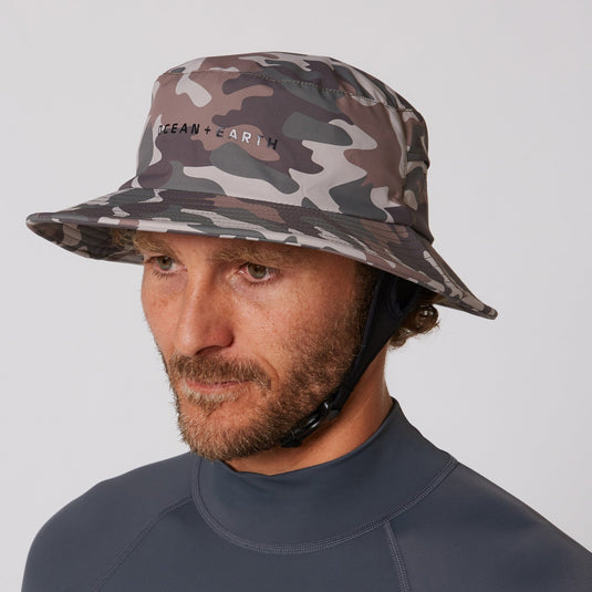 O&E Bingin Lightweight Soft Peak Surf Hat