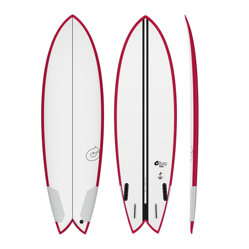 Torq Tec Big Boy Fish - Tecnicolor - Berry/White