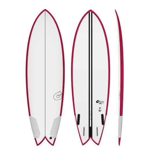 Torq Tec Big Boy Fish - Tecnicolor - Berry/White