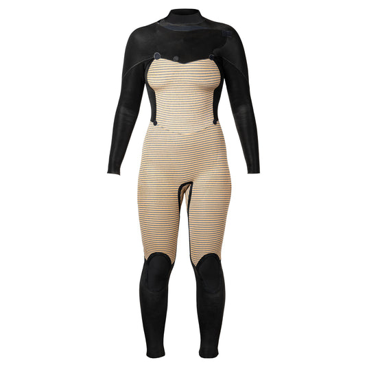 Xcel Ladies Comp 3/2mm Fullsuit - Black/Palm Monstera