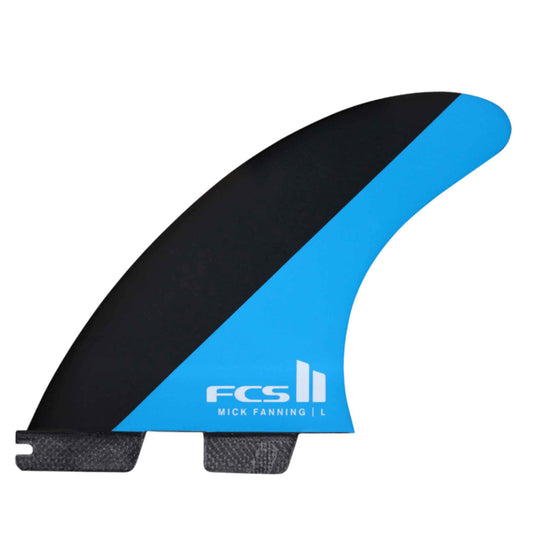 FCSII Mick Fanning PC Tri Fin - Black/Blue