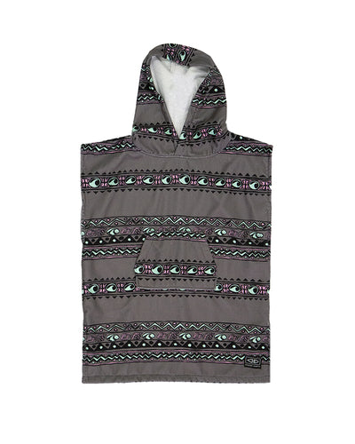 O&E Youth Digital Hooded Poncho