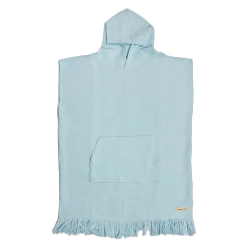 O&E Ladies Waffle Poncho