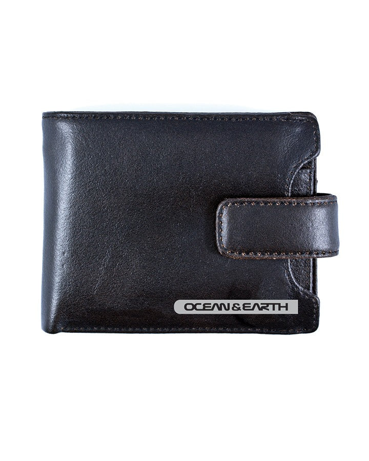 Load image into Gallery viewer, O&amp;E Good Kharma Leather Wallet
