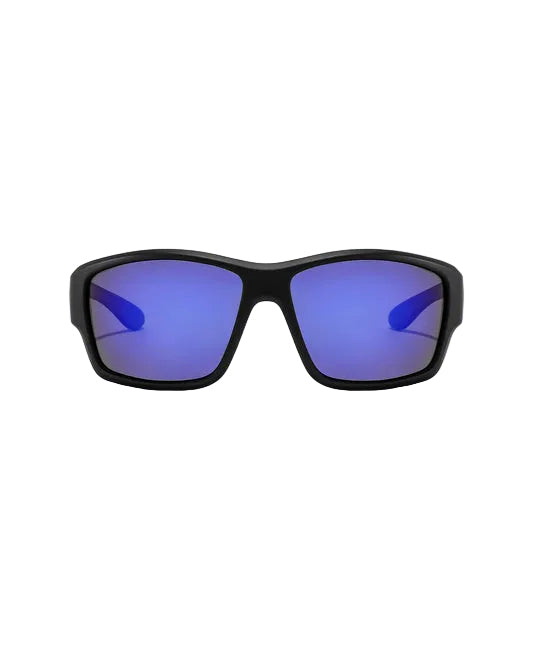 Ritual Vision The Decline - Matte Black/Blue Reflective Polarized