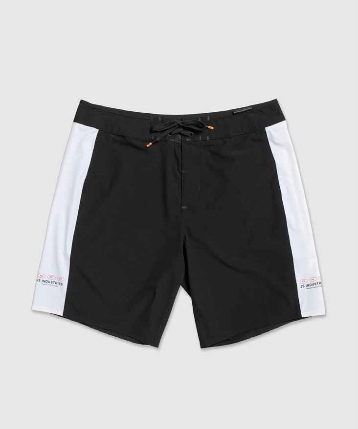 Load image into Gallery viewer, JS Industries Construction Boardshort - Black/White
