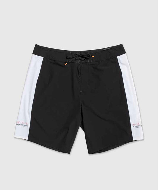 JS Industries Construction Boardshort - Black/White