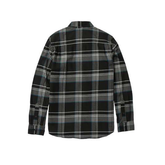 Captain Fin Campo Elijo L/S Flannel Shirt - BLK