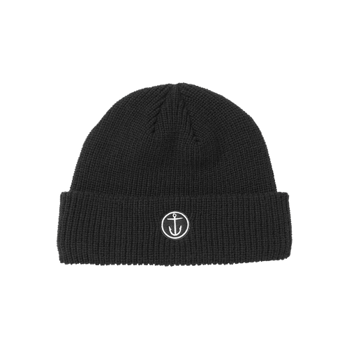 Captain Fin Crowes Nest Beanie - Black