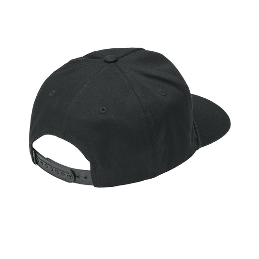 Captain Fin Big Patch Hat - Black