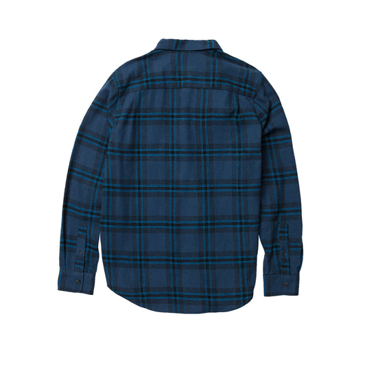 Captain Fin Fire Pit L/S Woven - Dark Navy